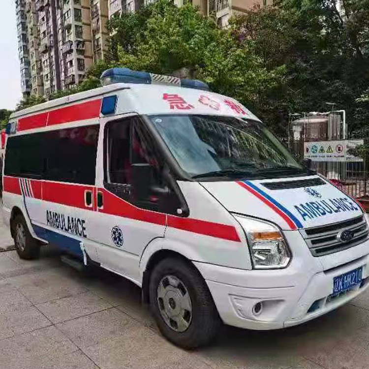 保康长途救护车护送病人返乡